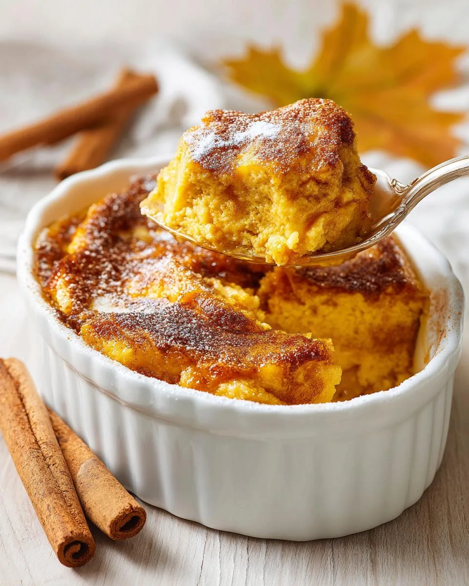Perfect Pumpkin Bread Pudding in 40 Minutes 3 Pumpkin Bread Pudding - detail 1