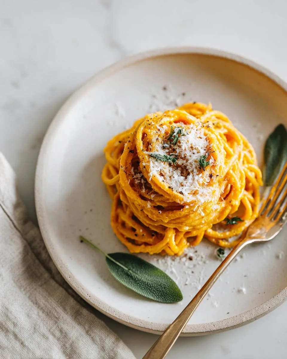 Pumpkin Carbonara: Surprisingly Creamy in 35 Min 3 Pumpkin Carbonara - detail 1