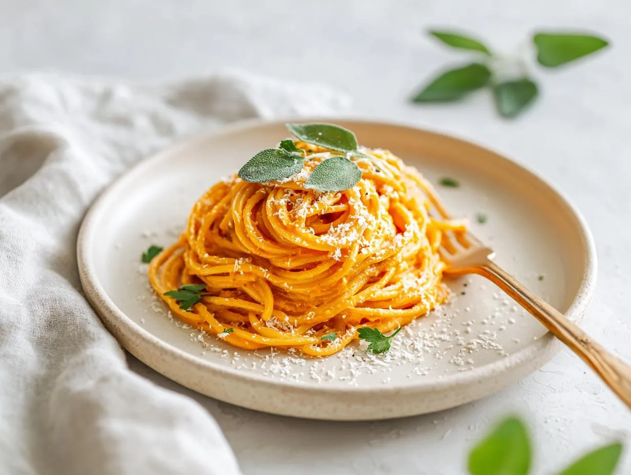 Recipe Kitchen Hub - Easy Slow Cooker Recipes 12 Pumpkin Carbonara
