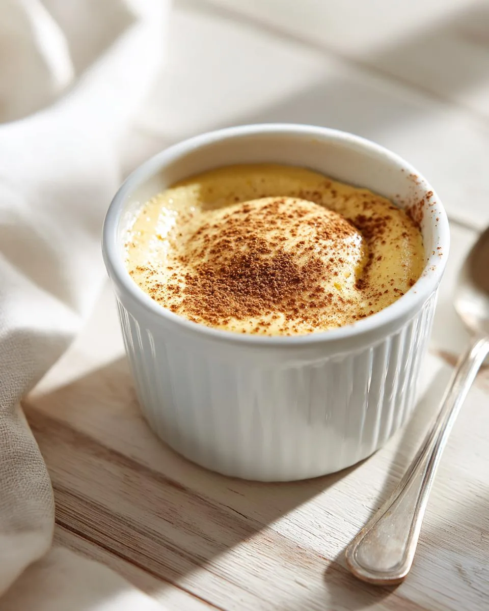 Perfect Pumpkin Pudding: 1 Water Bath Secret 3 Pumpkin Pudding - detail 1