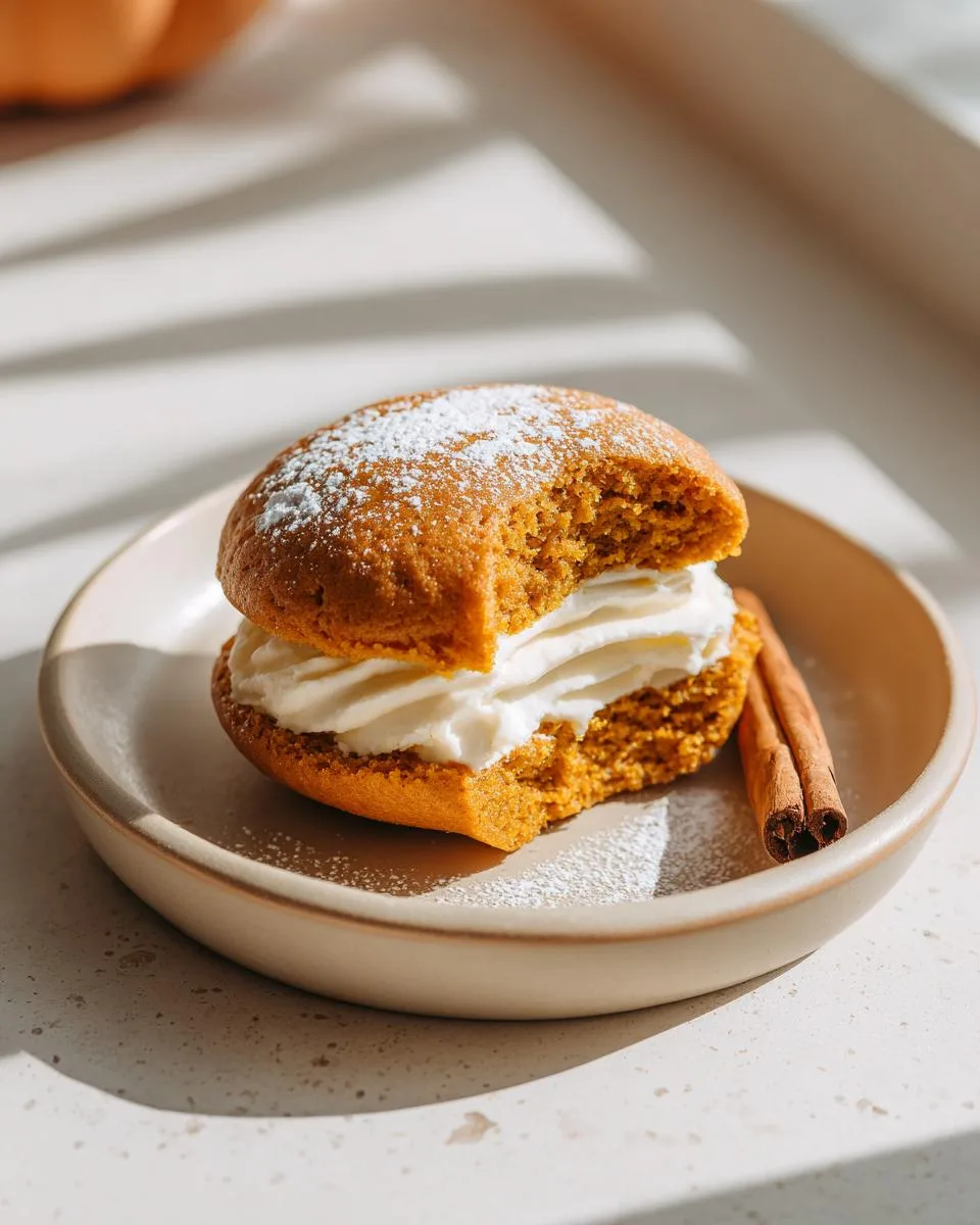 Pumpkin Whoopie Pies - detail 1